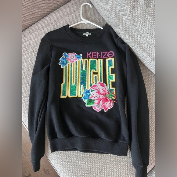 Kenzo Tops - Kenzo Paris x Disney Limited Edition Jungle Sweatshirt - Black, Size S